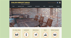 Desktop Screenshot of moravskykarlov.cz
